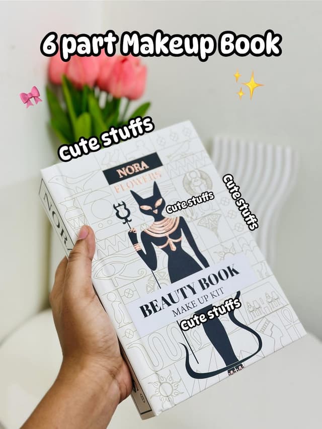 6 Part Makeup Book ✨
