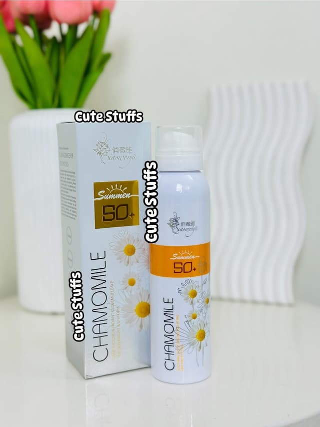 CAMOMILE WATERPROOF SPRAY SUNSCREEN